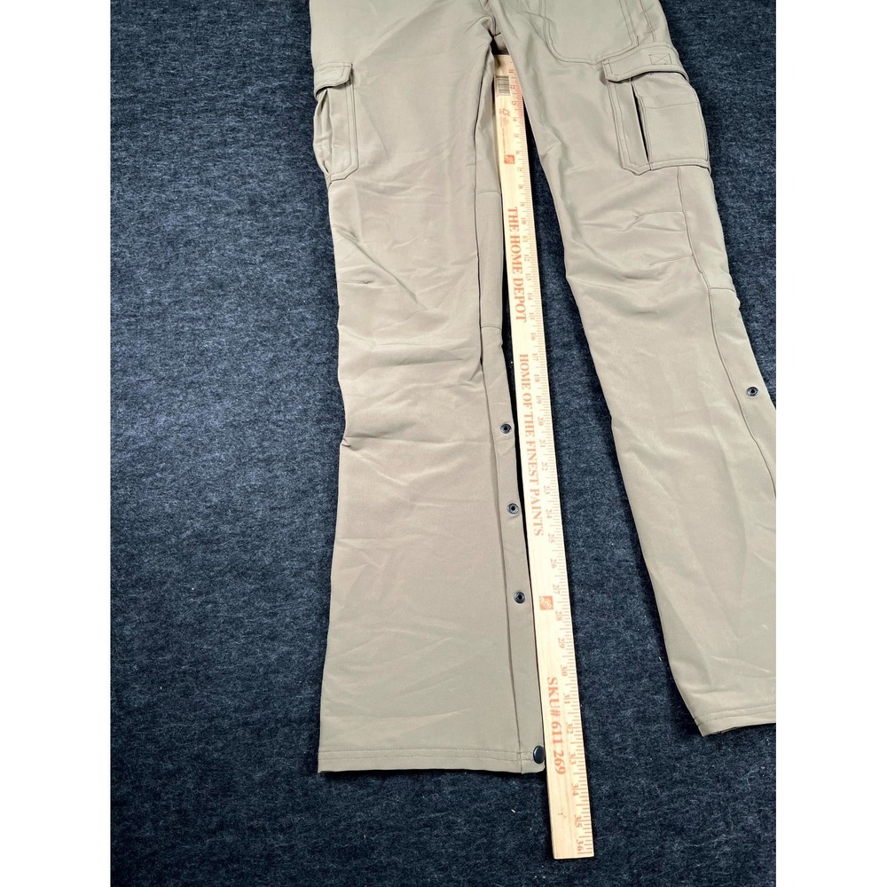 Girls With Guns Bootcut Cargo Pants Womens Medium Beige Stretch Hiking Outdoor - Picture 3 of 10